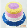 Muchachas plana mini mini sombrero decorativo